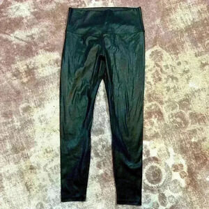 NWOT Pink Lily Faux Leather Leggings - Large